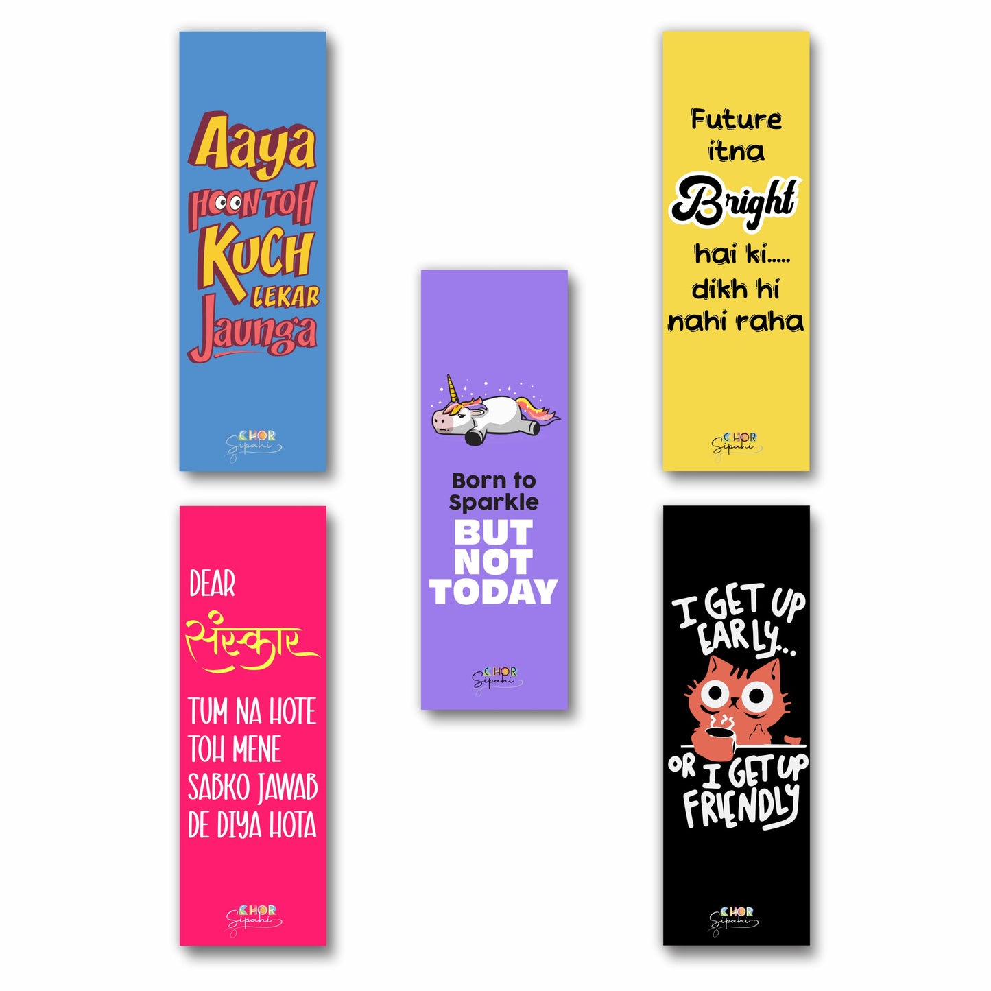 Quinset 1 | Cute & Quirky Bookmarks