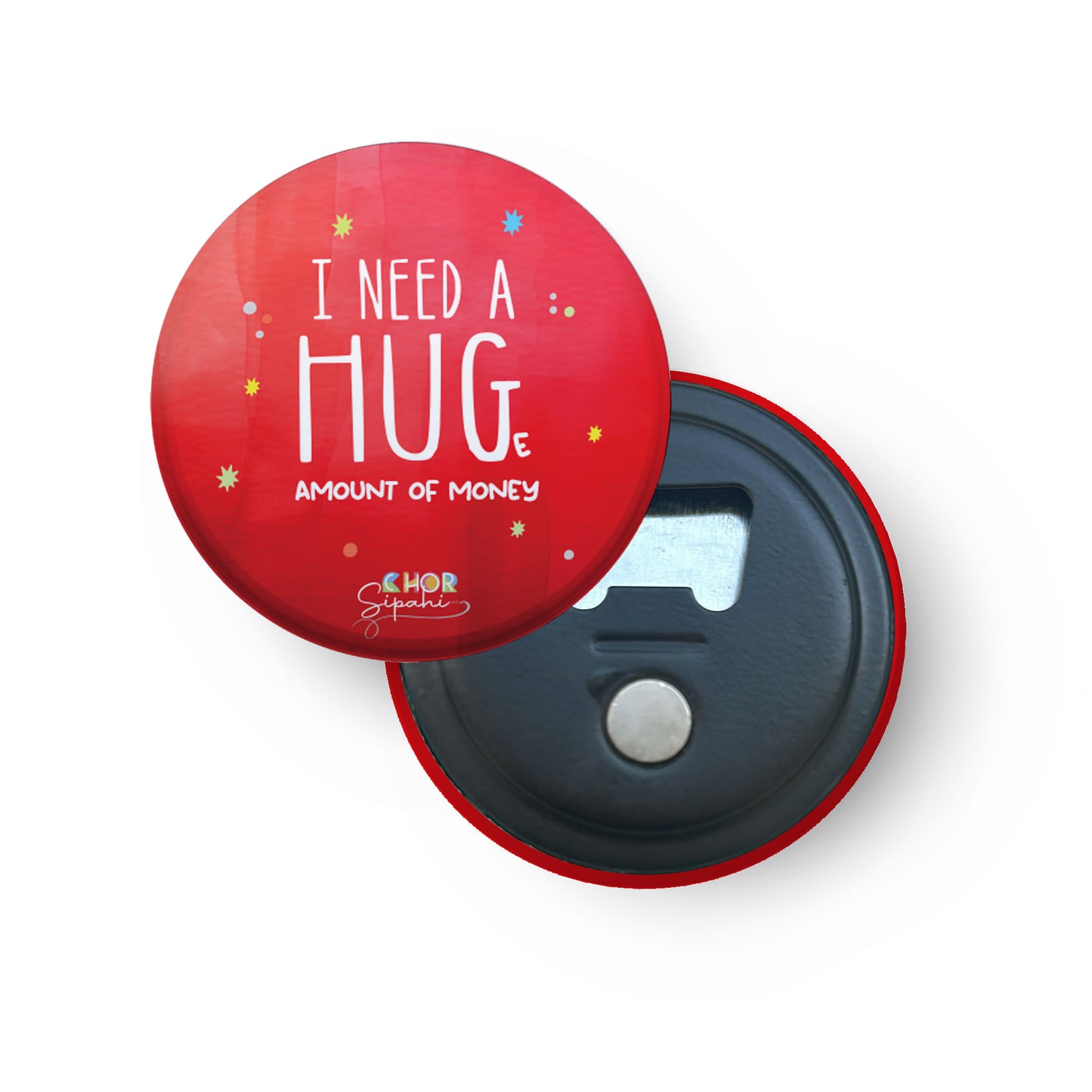 I need a hug | Bottle Opener + Fridge Magnet