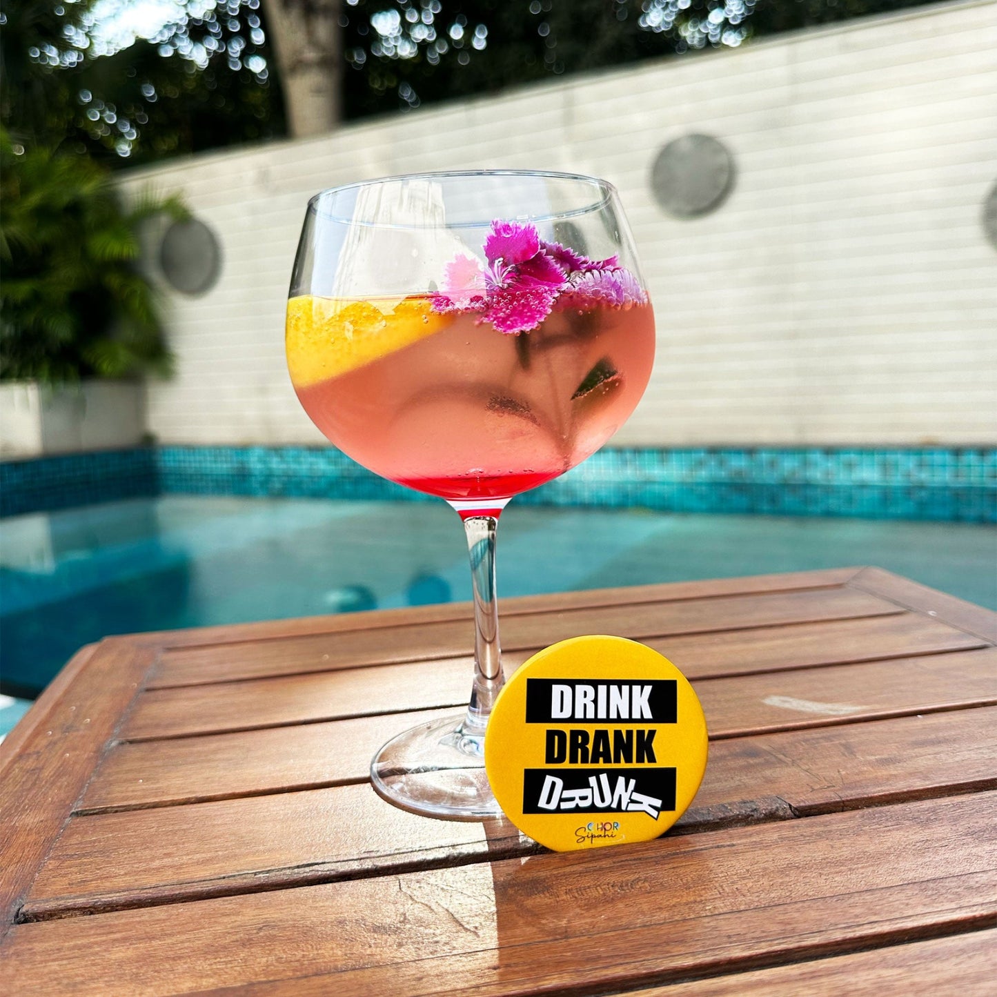 DRINK... DRANK... DRUNK... | Bottle Opener + Fridge Magnet