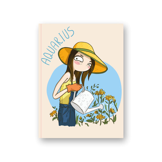 Zodiac Series - AQUARIUS | Pocket Diary