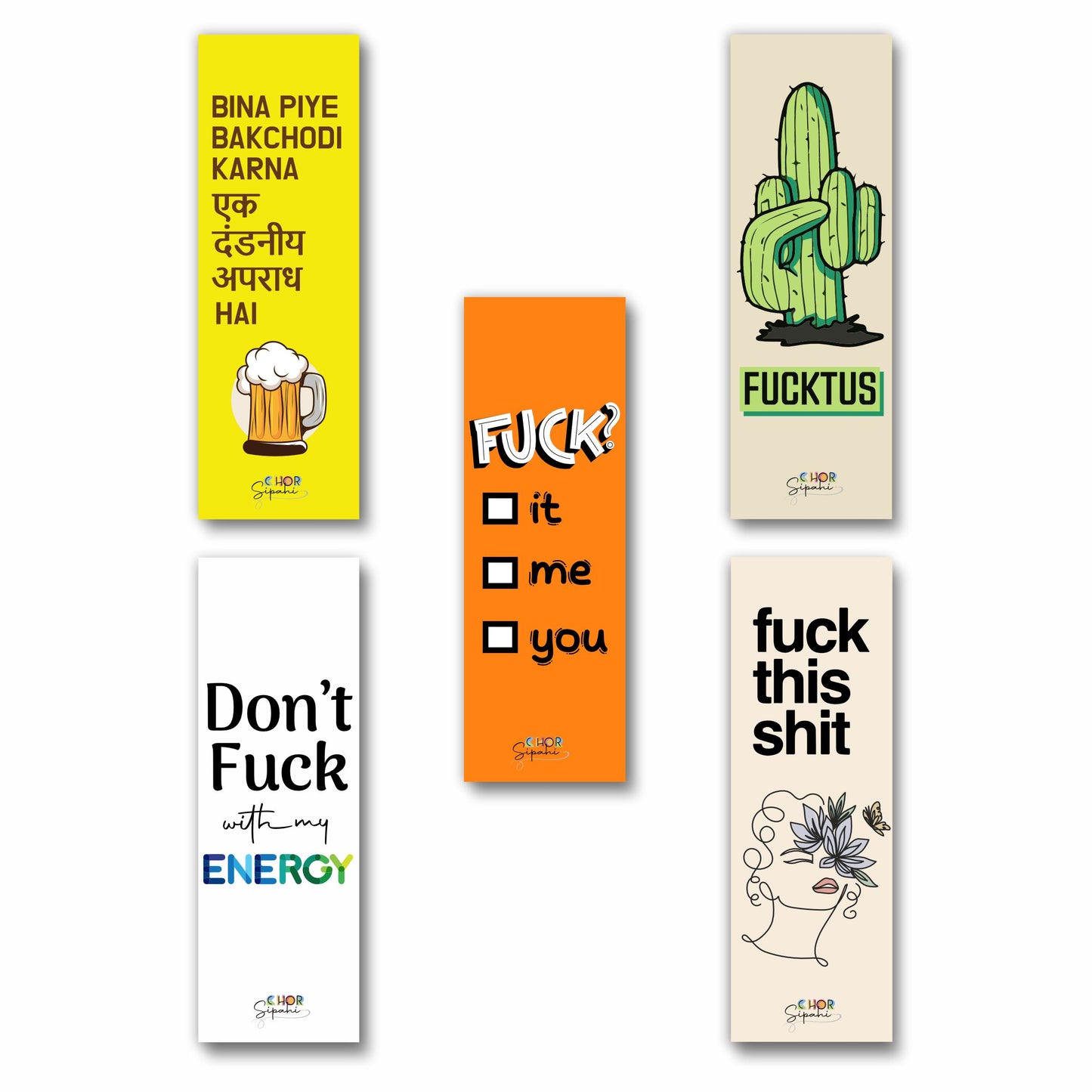 Quinset | Cute & Quirky Bookmarks