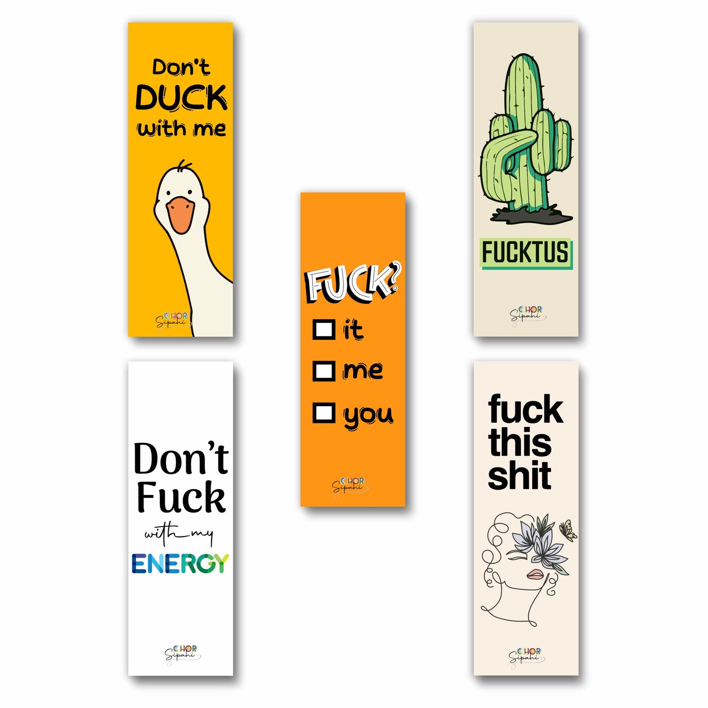 Quinset | Cute & Quirky Bookmarks