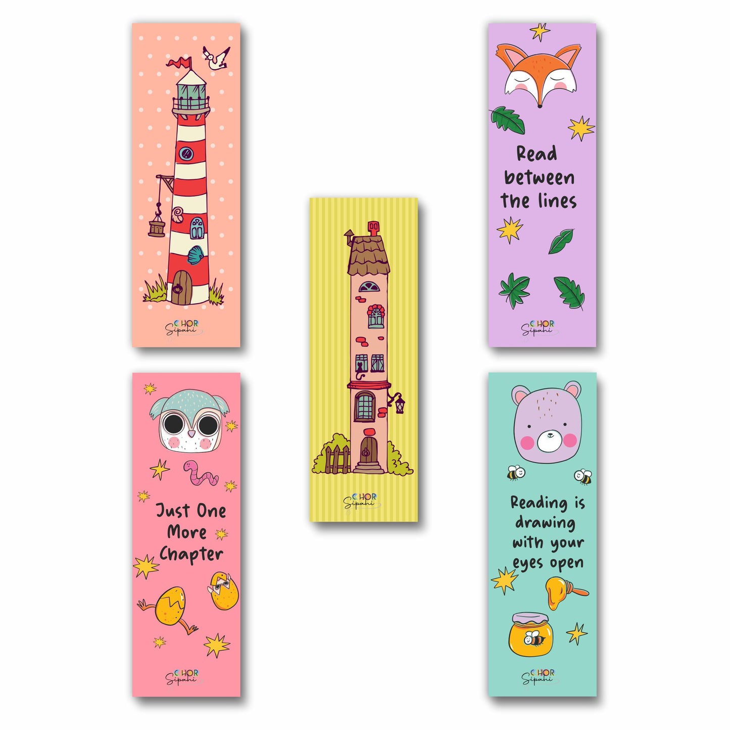 Quinset | Cute & Quirky Bookmarks