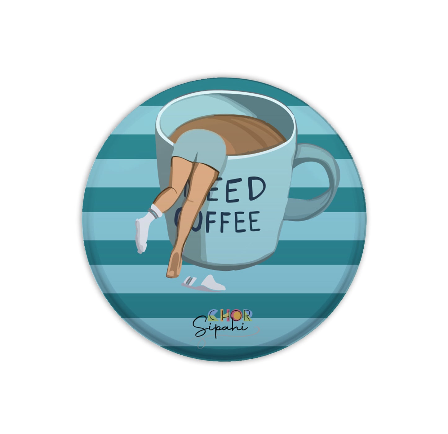 Need Coffee | Bottle Opener + Fridge Magnet