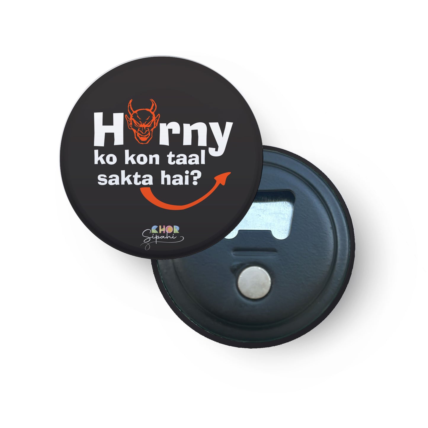 Horny | Bottle Opener + Fridge Magnet
